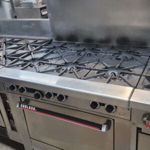 Reconditioned 6 burner Garland range
